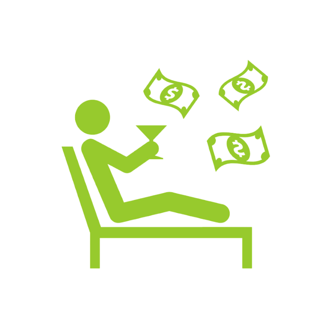 Green Dollar Bills Clipart